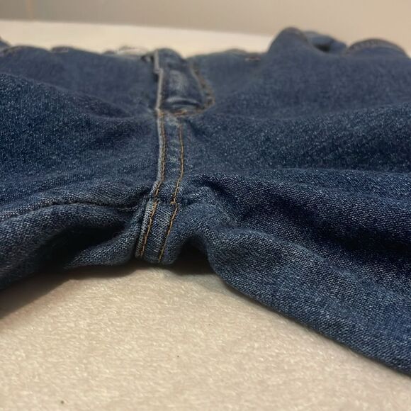 Moschino- VINTAGE! Donna Vita Alta High Waisted Mom Denim Jeans Peace Sign- 31 - Picture 13 of 15